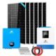 Off-Grid Solar Kit 5000W 48VDC 120V 5.12KWH PowerWall Battery 6 X 200 Watts Solar Panels SGM-5K5E