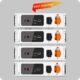 Sungold Power SGH48100T Server Rack 48V 100AH Lithium Battery Self-Heating