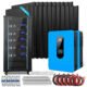 Off Grid Solar Kit 13000W 48VDC 120V/240V 25.6KWH Lithium Battery 22 X 450 Watts Solar Panels SGR-13K25E