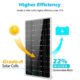 Sungold Power 100 Watt Monocrystalline Solar Panel