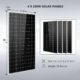Sungold Power Solar Kit 3000W 24V Inverter 120V output Lithium Battery 800 Watt Solar Panel SGKT-3PRO