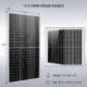 Off Grid Solar Kit 10KW 48VDC 120V/240V 25.6KWH Lithium Battery 12 X 550 Watts Solar Panels SGR-10K25