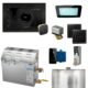Mr.Steam MS XDream Generator Package Steam Shower Generator Package with iSteamX Control and Aroma Glass SteamHead