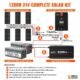 Rich Solar 6 Panel Complete Solar Kit - 1200 Watt 24V
