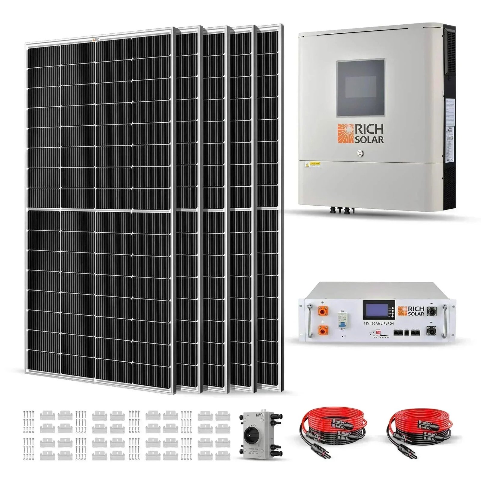 1250W-48VDC-120VAC-Kit_e94f51b2-7dd3-4a73-a0be-b30dcab89351.webp Rich Solar 1250W 48VDC-120VAC Solar Kit