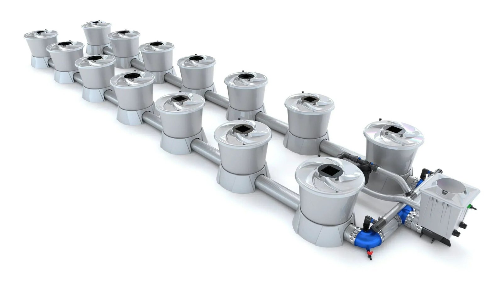 14-POT-2.jpg Alien Hydroponics - V-SYSTEM 14 Pot 2 Row Kit