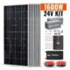 Rich Solar - 1600 Watt 24V Complete Solar Kit