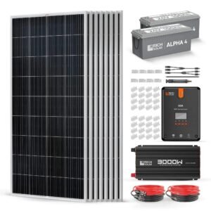 Rich Solar - 1600 Watt 24V Complete Solar Kit