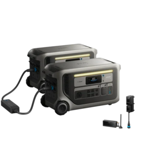 Anker SOLIX F3000 Portable Power Station x2 + Double Power Hub + Power Saver Kits