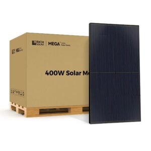 Rich Solar MEGA 400 Watt Solar Panel | Premium Grid-tie or Off-grid Solar Panel for Residential, Commercial, Agriculture