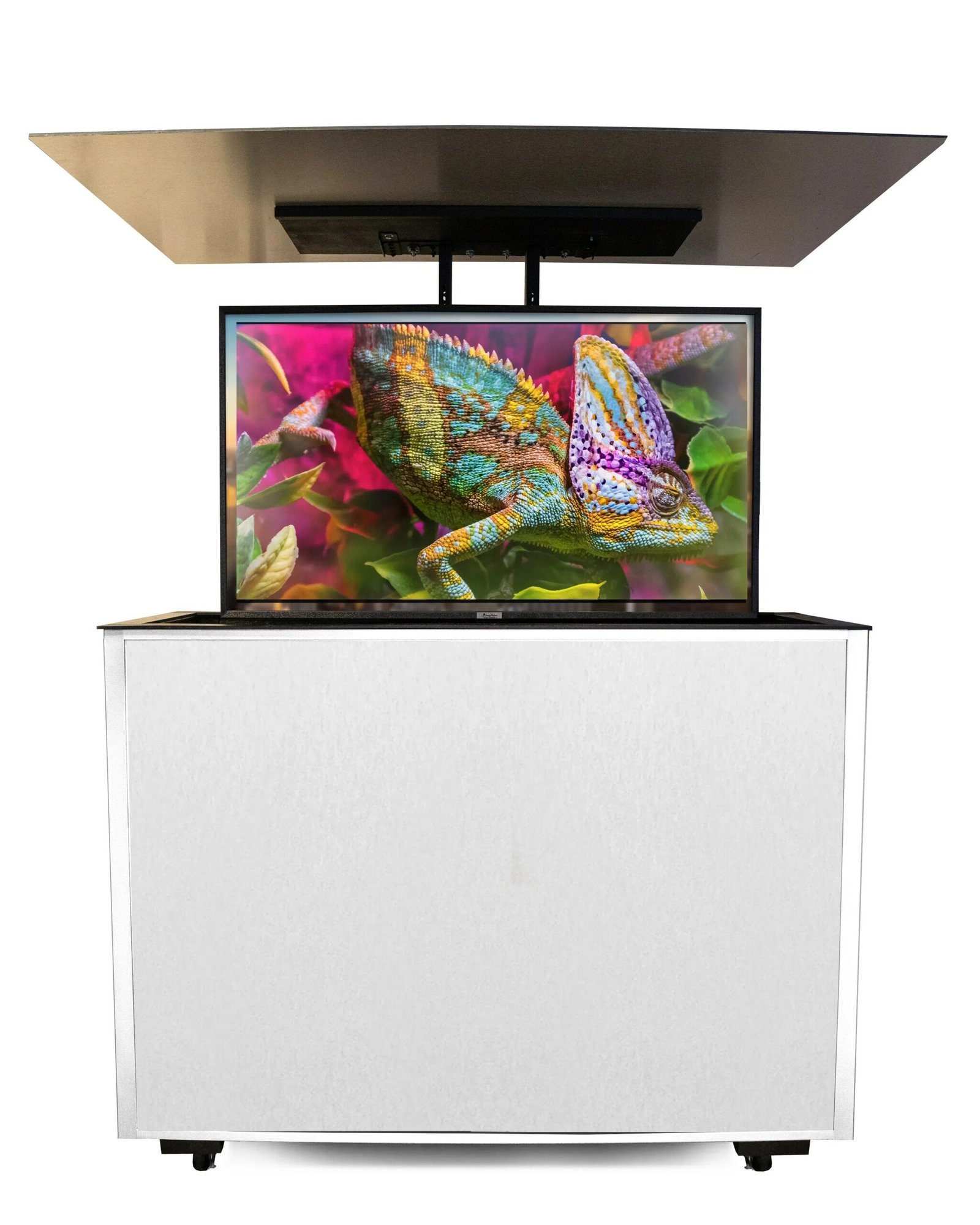 1_WHITE-WHITE_copy_f6b5d81f-e2dc-43fc-8a4e-377e6746111c-1.jpg MirageVision 32" Outdoor TV Premium Lift Cabinet - Image 1