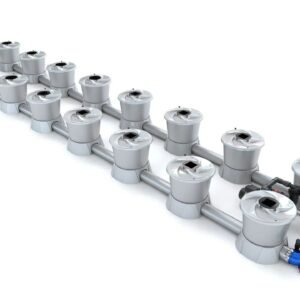 Alien Hydroponics - V-SYSTEM 20 Pot 2 Row Kit