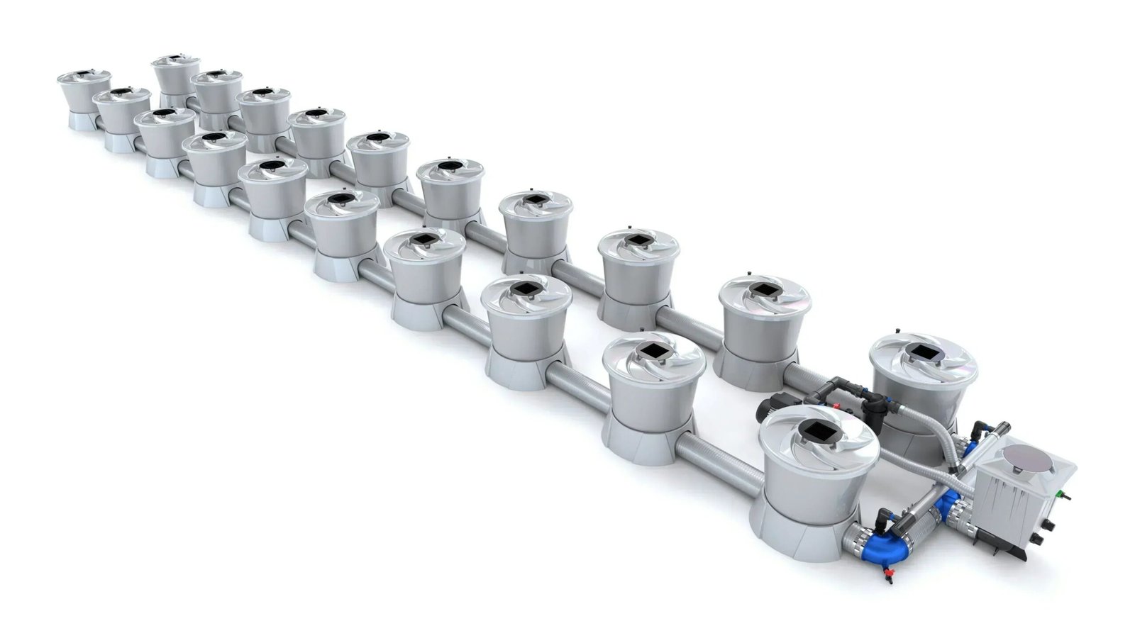 20-POT-2.jpg Alien Hydroponics - V-SYSTEM 20 Pot 2 Row Kit