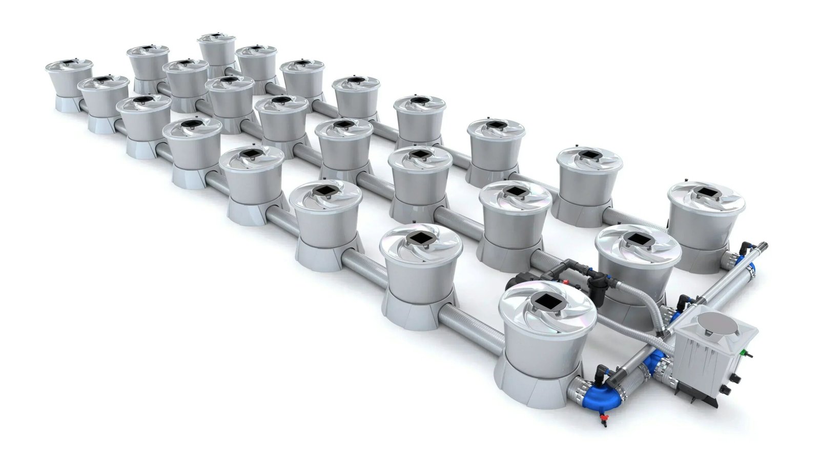 24-POT-2-3ROW.jpg Alien Hydroponics - V-SYSTEM 24 Pot 3 Row Kit