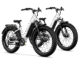 TST® Combo Sale Dreamer 26" Step-Thru Fat Tire Electric Bike