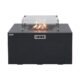 Elementi Rocky Fire Table With Propane Tank Drawer OFG310