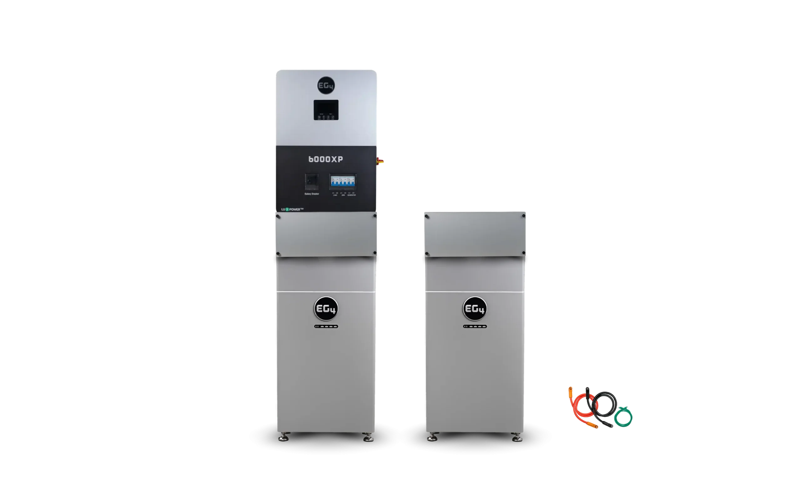 2x-EG4-314Ah-Indoor-1x-6000XP--scaled.png EG4 OffGrid Power Kit | 6kW 120/240V Output 48VDC - 32kWh System Bundle | 1 x EG4 6000XP Inverter + 2 x EG4 WallMount 314Ah Indoor Battery