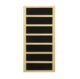 Golden Designs Full Spectrum Infrared Sauna with Himalayan Salt Bar | GDI-8030-03 | 3 Persons