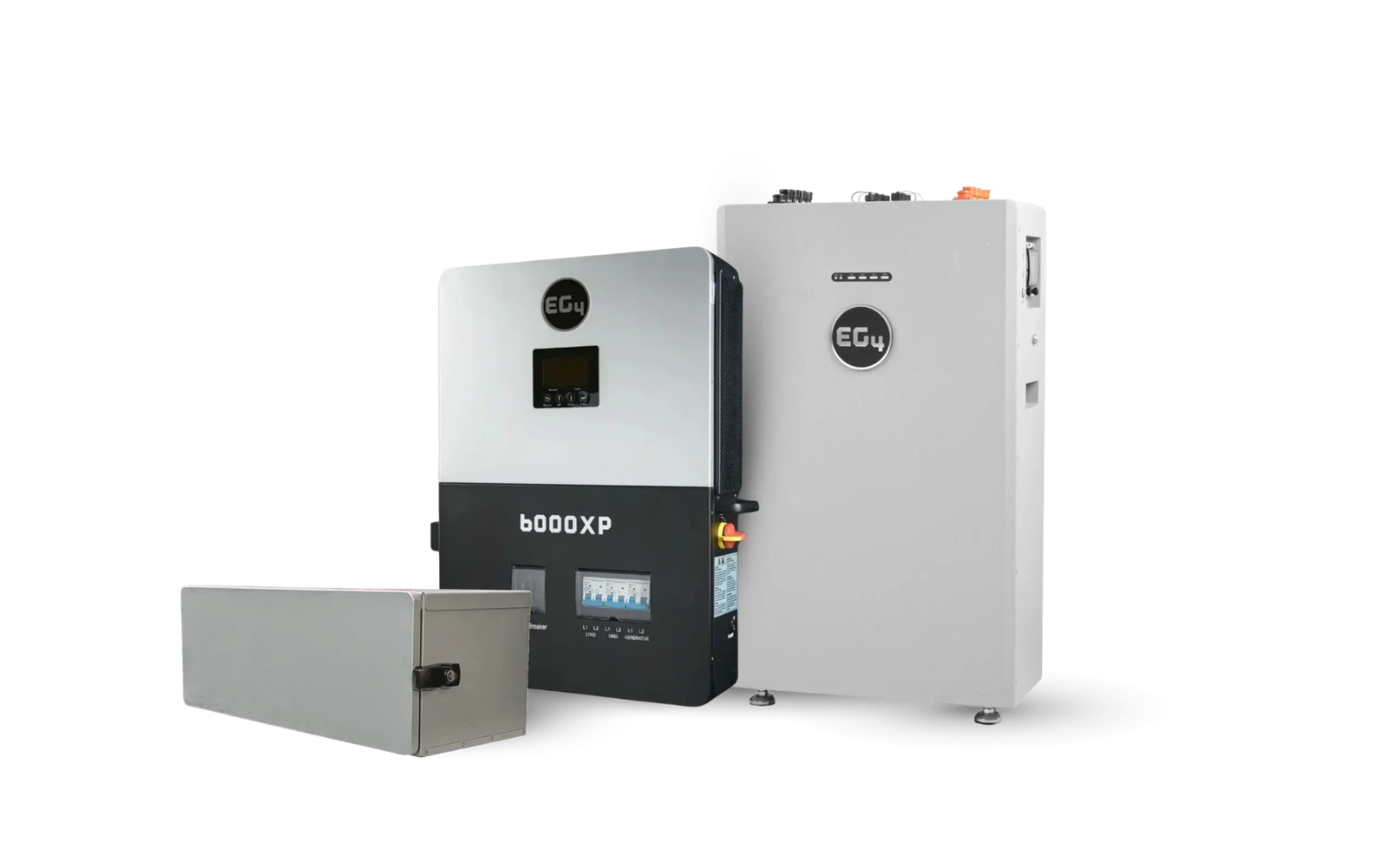 314Ah-All-Weather-6000XP-scaled.png EG4 OffGrid Power Kit | 6kW 120/240V Output 48VDC - 16kWh System Bundle | 1 x EG4 6000XP Inverter + 1 x EG4 WallMount 314Ah All Weather Battery