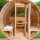 Dundalk Leisurecraft Canadian Tranquility MP Barrel Sauna | 6-8 Persons