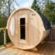 Dundalk Leisurecraft Canadian Timber Harmony Barrel Sauna | 4 Persons