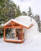 4-Season DELUXE Glamping & Yoga Package Dome - 33'/10m - Phoenix Domes