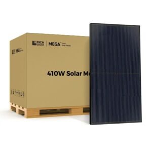 Rich Solar MEGA 410 Watt Solar Panel | Premium Grid-tie or Off-grid Solar Panel for Residential, Commercial, Agriculture