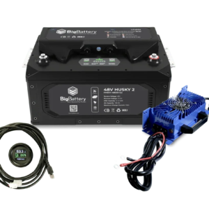 BigBattery 48V HUSKY2 PWR | 5.12kWh-20.48kWh |LiFePO4 – High Power | Golf | eUTV | Marine | Industrial Battery