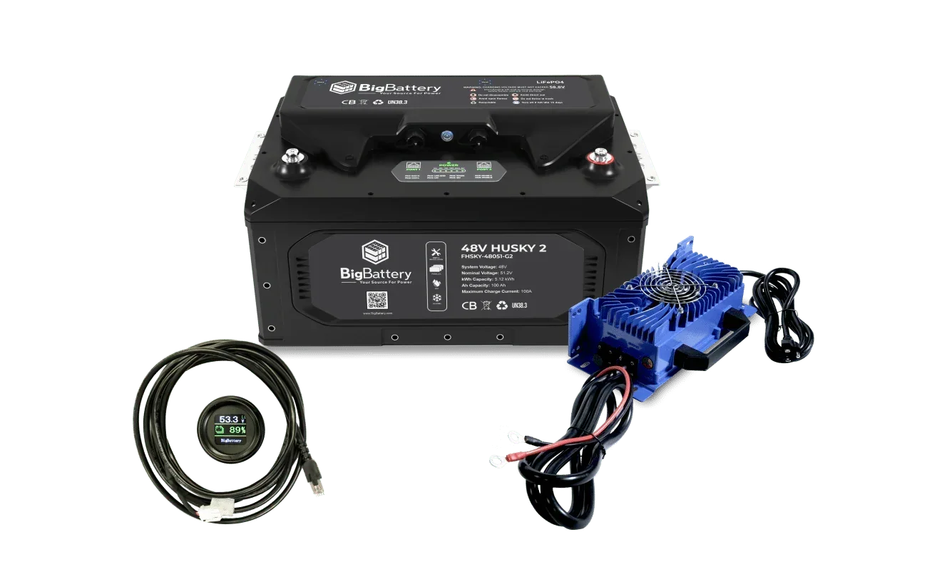 48V-HUSKY-2-KIT0972_V5.png BigBattery 48V HUSKY2 PWR | 5.12kWh-20.48kWh |LiFePO4 – High Power | Golf | eUTV | Marine | Industrial Battery