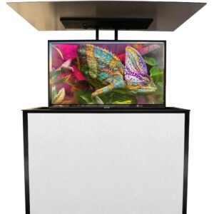 MirageVision 55" Outdoor TV Premium Lift Cabinet