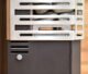 Saunum Air 7 Sauna Heater Air Series, 6.4kW Sauna Heater w/Climate Equalizer, Black