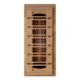 Golden Designs Full Spectrum Infrared Sauna with Himalayan Salt Bar | GDI-8030-03 | 3 Persons