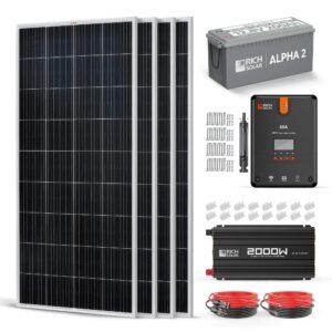 Rich Solar - 800 Watt Complete Solar Kit