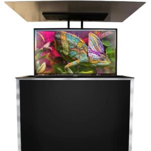 MirageVision 75" Outdoor TV Premium Lift Cabinet