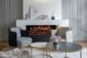 Amantii Signature MultiView Holo 55" 3-Sided Indoor Electric Fireplace