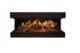 Amantii Signature MultiView Holo 55" 3-Sided Indoor Electric Fireplace