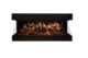 Amantii Signature MultiView Holo 55" 3-Sided Indoor Electric Fireplace