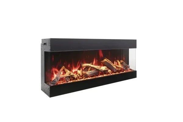 Amantii-Tru-View-BESPOKE-angle-RUSTIC-ORANGE-600x400-1.jpg Amantii 75 Inch Tru View Bespoke Built-In Indoor / Outdoor 3 Sided Electric Fireplace - Image 1