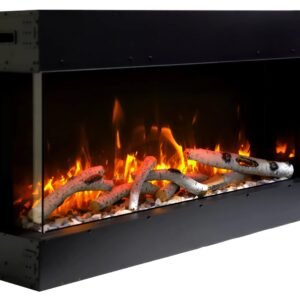 Remii 30-BAY-SLIM Indoor/Outdoor 30 inch 3 Sided Electric Fireplace