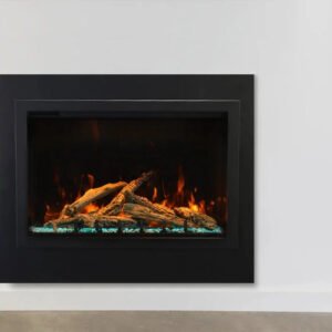 Amantii Traditional Lumina 26-Inch Built-In Indoor/Outdoor Smart Electric Firebox Insert