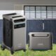 Anker SOLIX F3800 Plus Portable Power Station + Extra Battery + 400W Bifacial Solar Panel
