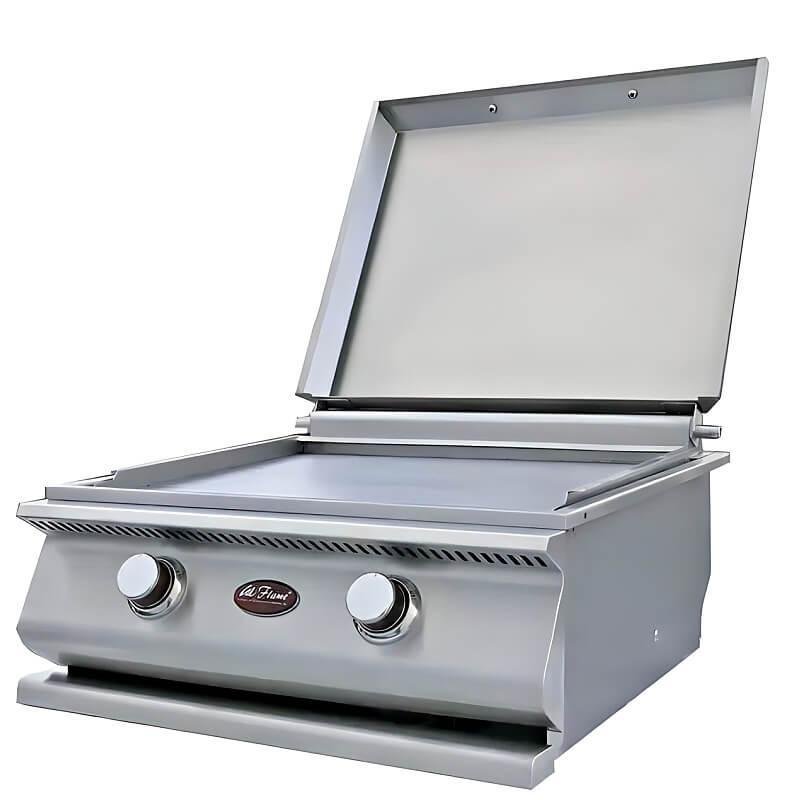 Cal-Flame-24-inch-built-in-gas-griddle_1_1.jpg Cal Flame 24-Inch 2-Burner Built-In Gas Hibachi Griddle - BBQ19900P