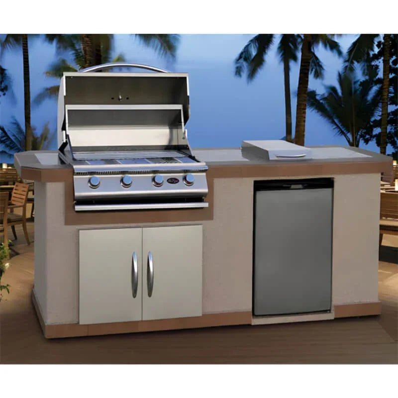 Cal Flame Atlantic Q 8 Ft. BBQ Grill Island - BBK801