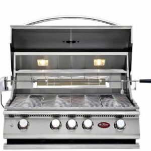Cal Flame P Series 32 Inch 4 Burner Built In Grill