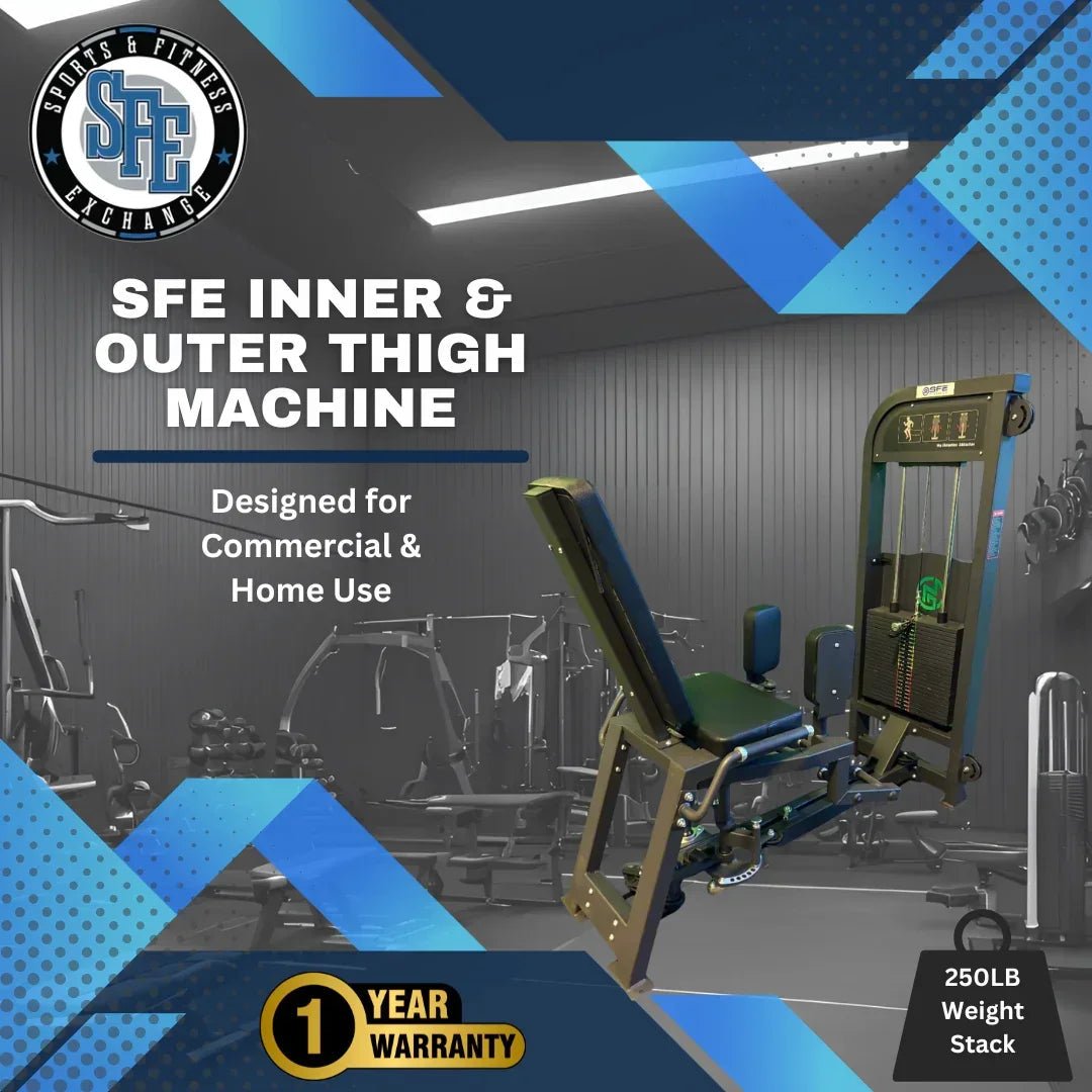 Copy_of_Hip_Thrust_Glute_Product-1.jpg Selectorized Hip Abductor & Adductor Machine w/ 250lb weight stack (New) - Image 1