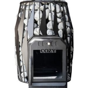 Cozy Heat OG Thru-Wall 18kW Wood Burning Sauna Stove