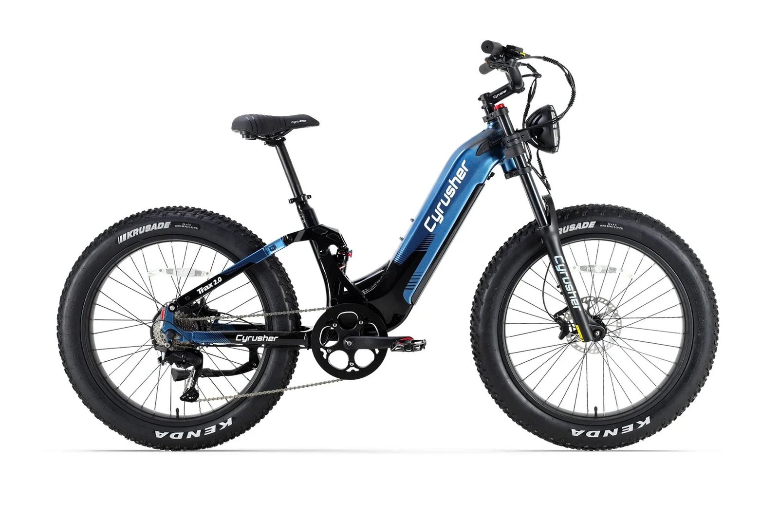 Cyrusher-E-Bike-Trax2.0-Main-Blue-11.jpg Cyrusher Trax 2.0 Step-Thru Full-Suspension E-Bike
