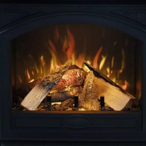 Cast Iron High Output Series E-50HO, E-70HO Freestanding Electric Fireplace