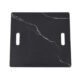Elementi Plus Sofia 40" Marble Porcelain Fire Table - Bulgaria Black