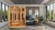 Golden Designs Full Spectrum Infrared Sauna with Himalayan Salt Bar | GDI-8030-03 | 3 Persons